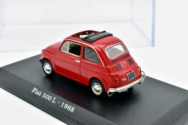 Modellino auto scala 1:43 FIAT 500 L diecast collezione da edicola - immagine 5