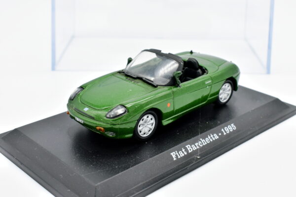 Modellino auto scala 1:43 FIAT BARCHETTA diecast collezione da edicola - immagine 2