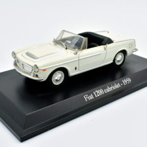 Modellino auto scala 1:43 FIAT 1200 CABRIOLET diecast collezione da edicola