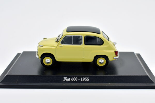 Modellino auto scala 1:43 FIAT 600 diecast collezione da edicola - immagine 2