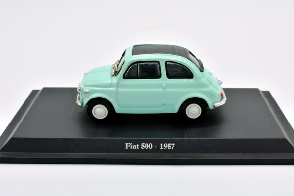 Modellino auto scala 1:43 FIAT 500 diecast collezione da edicola - immagine 2