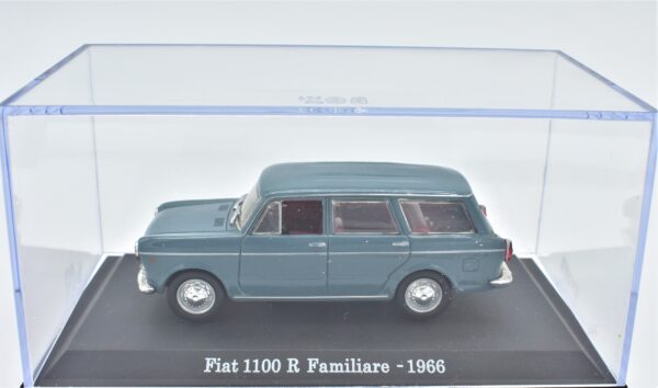Modellino auto scala 1:43 FIAT 1100 R FAMILIARE diecast collezione da edicola - immagine 2