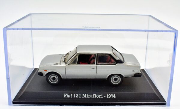 Modellino auto scala 1:43 FIAT 131 MIRAFIORI diecast collezione da edicola - immagine 2