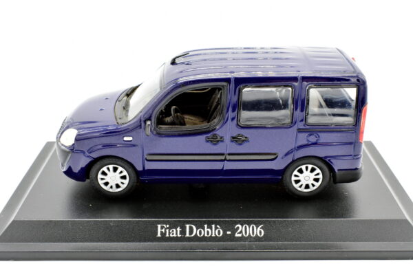 Modellino auto scala 1:43 FIAT DOBLO diecast collezione da edicola - immagine 2