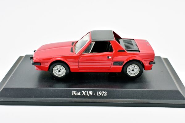 Modellino auto scala 1:43 FIAT X1/9 diecast collezione da edicola - immagine 2