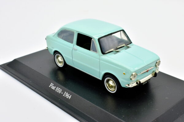 Modellino auto scala 1:43 FIAT 850 diecast collezione da edicola - immagine 2
