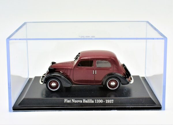 Modellino auto scala 1:43 FIAT NUOVA BALILLA 1100 diecast collezione da edicola - immagine 2
