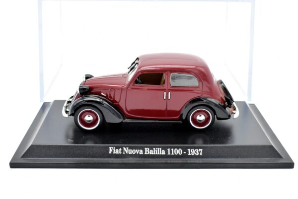 Modellino auto scala 1:43 FIAT NUOVA BALILLA 1100 diecast collezione da edicola - immagine 3