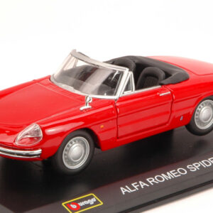 Modellino auto scala 1:32 Burago  ALFA ROMEO SPIDER  diecast modellismo statico