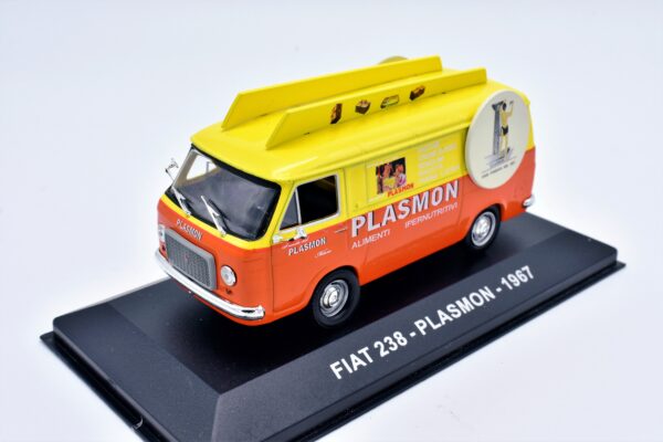 modellino auto furgone FIAT 238 PLASMON veicoli pubblicitari d'epoca scala 1:43 collezione - immagine 4