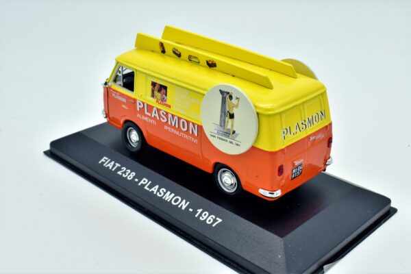 modellino auto furgone FIAT 238 PLASMON veicoli pubblicitari d'epoca scala 1:43 collezione - immagine 5