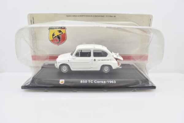 Modellino auto FIAT 600 ABARTH 850 TC 1:43 diecast modellismo collezione ixo - immagine 7