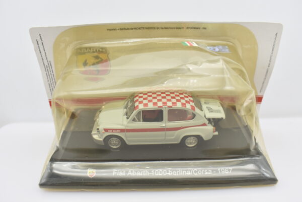 Modellino auto FIAT ABARTH 1000 scala 1:43 diecast modellismo collezione ixo - immagine 5