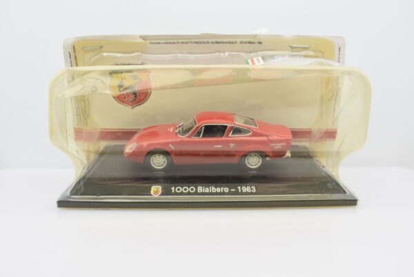 Modellino auto FIAT ABARTH 1000 BIALBERO 1:43 diecast modellismo collezione ixo - immagine 6