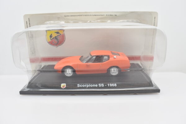 Modellino auto ABARTH SCORPIONE SS scala 1:43 diecast modellismo collezione ixo - immagine 5