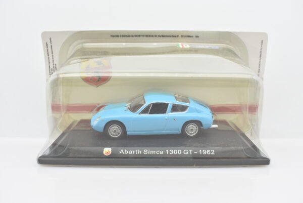 Modellino auto ABARTH SIMCA 1300 GT 1:43 diecast modellismo collezione ixo - immagine 6