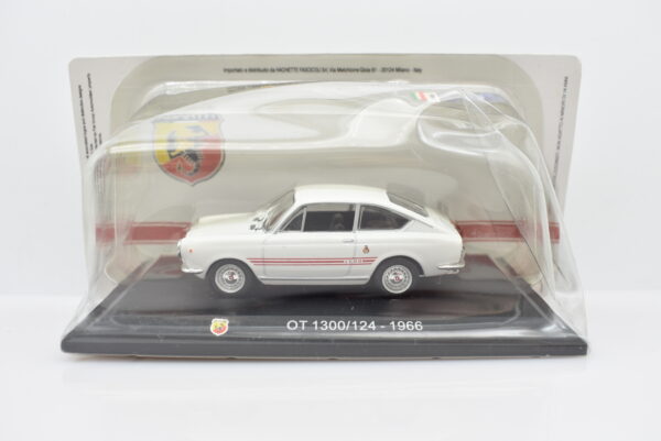 modellino auto FIAT ABARTH OT 1300 124 1:43 diecast modellismo collezione ixo - immagine 7
