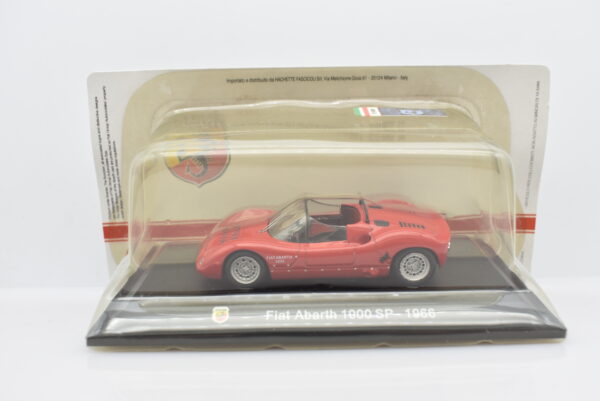 Modellino auto FIAT ABARTH 1000 SP scala 1:43 diecast modellismo collezione ixo - immagine 5
