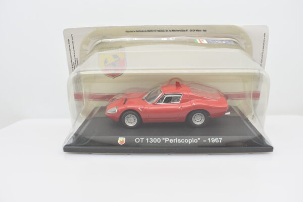 modellino auto FIAT ABARTH OT 1300 PERISCOPIO 1:43 diecast modellismo collezione ixo - immagine 2