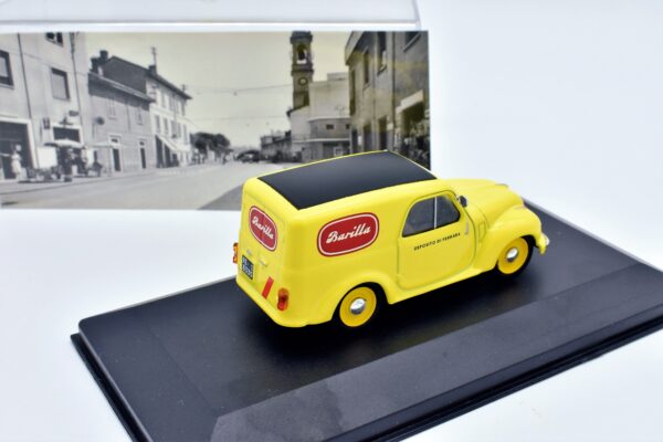 modellino auto furgone FIAT 500 C FURGONCINO BARILLA veicoli pubblicitari d'epoca scala 1:43 collezione - immagine 5