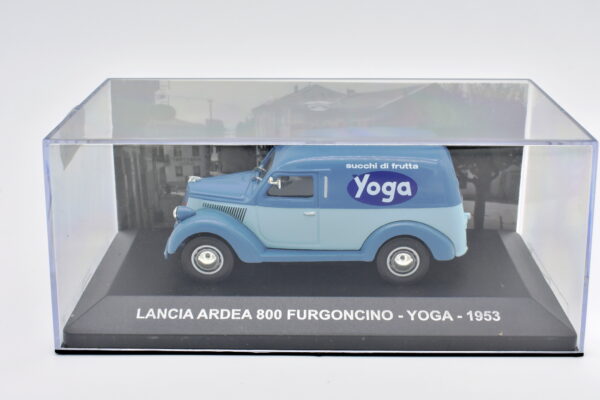 modellino auto furgone LANCIA ARDEA 800 FURGONCINO YOGA veicoli pubblicitari d'epoca scala 1:43 collezione - immagine 2