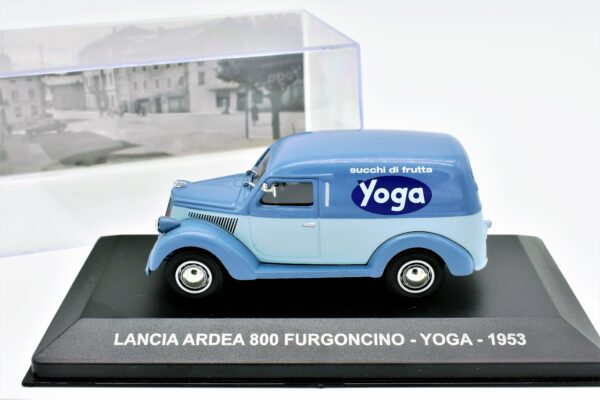 modellino auto furgone LANCIA ARDEA 800 FURGONCINO YOGA veicoli pubblicitari d'epoca scala 1:43 collezione - immagine 3