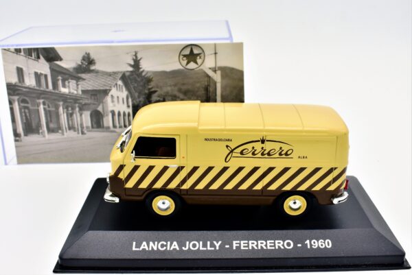modellino auto furgone LANCIA JOLLY FERRERO veicoli pubblicitari d'epoca scala 1:43 collezione - immagine 2