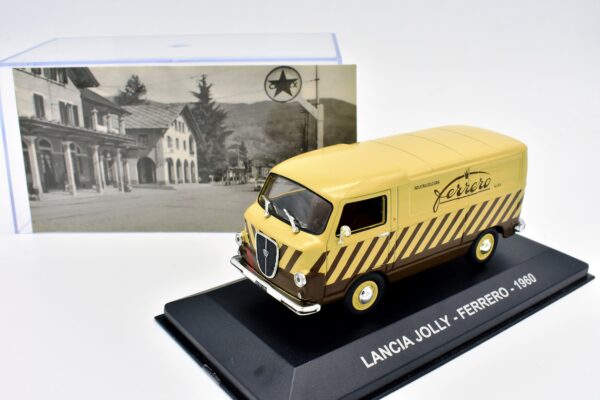 modellino auto furgone LANCIA JOLLY FERRERO veicoli pubblicitari d'epoca scala 1:43 collezione - immagine 3