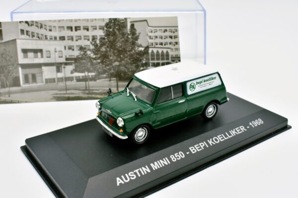 modellino auto furgone AUSTIN MINI 850 BEPI KOELLIKER veicoli pubblicitari d'epoca scala 1:43 collezione - immagine 3