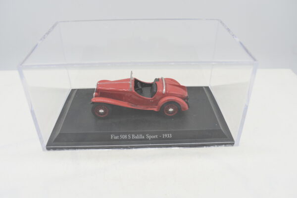 modellino auto scala 1:43 FIAT 508 S BALILLA SPORT diecast collezione da edicola - immagine 5