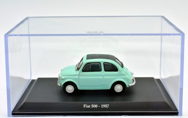 Modellino auto scala 1:43 FIAT 500 diecast collezione da edicola - immagine 5