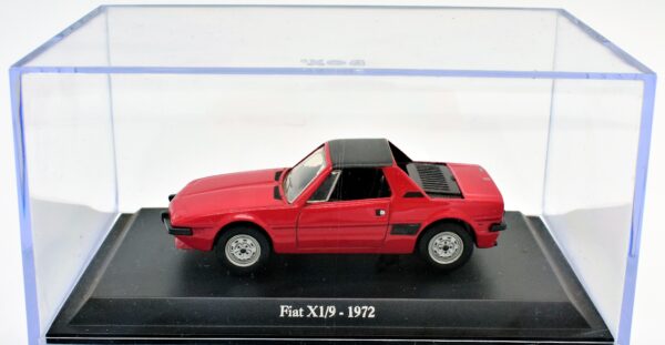 Modellino auto scala 1:43 FIAT X1/9 diecast collezione da edicola - immagine 5