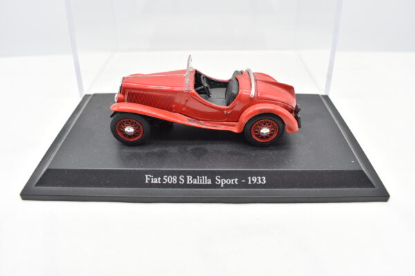modellino auto scala 1:43 FIAT 508 S BALILLA SPORT diecast collezione da edicola - immagine 2
