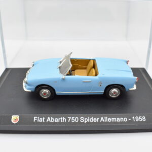 Modellino auto FIAT ABARTH 750 SPIDER ALLEMANO 1:43 diecast modellismo collezione ixo