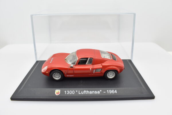 Modellino auto FIAT ABARTH 1300 LUFTHANSA 1:43 diecast modellismo collezione ixo - immagine 2