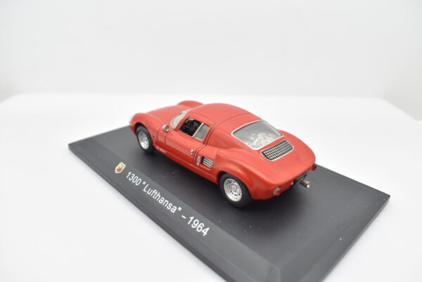 Modellino auto FIAT ABARTH 1300 LUFTHANSA 1:43 diecast modellismo collezione ixo - immagine 4