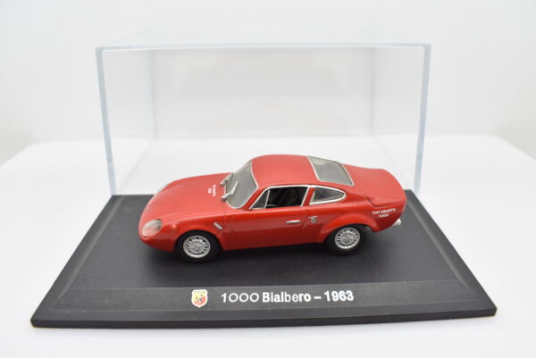 Modellino auto FIAT ABARTH 1000 BIALBERO 1:43 diecast modellismo collezione ixo - immagine 2