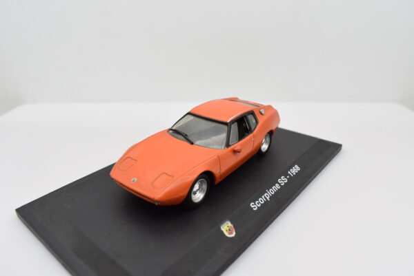 Modellino auto ABARTH SCORPIONE SS scala 1:43 diecast modellismo collezione ixo - immagine 3