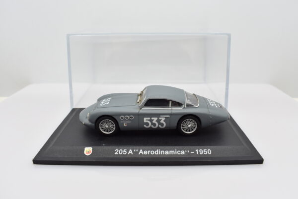 Modellino auto ABARTH 205 A AERODINAMICA 1:43 diecast modellismo collezione ixo - immagine 2