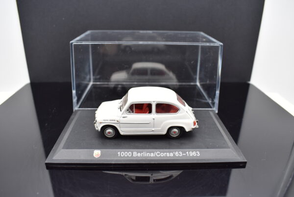 Modellino auto FIAT ABARTH 1000 BERLINA 1:43 diecast modellismo collezione ixo - immagine 2