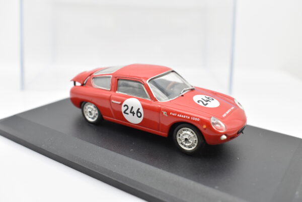 Modellino auto FIAT ABARTH 1000 BA RATICOSA 1:43 diecast modellismo collezione ixo - immagine 5