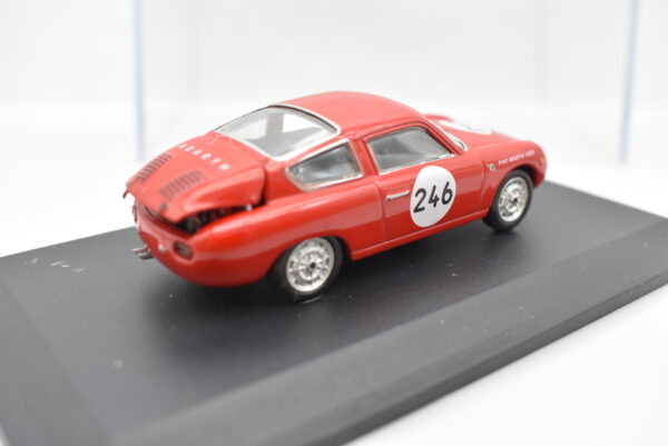 Modellino auto FIAT ABARTH 1000 BA RATICOSA 1:43 diecast modellismo collezione ixo - immagine 6