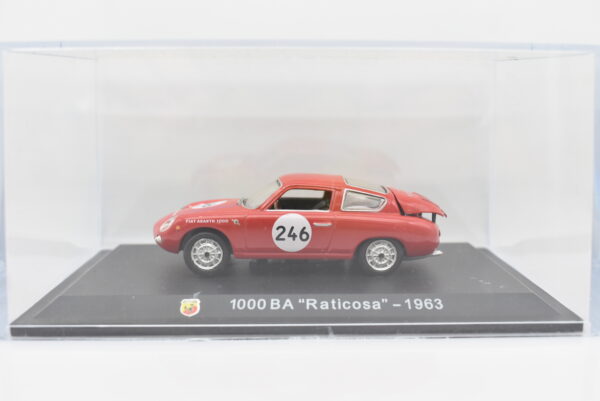 Modellino auto FIAT ABARTH 1000 BA RATICOSA 1:43 diecast modellismo collezione ixo - immagine 7