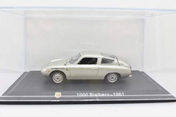 Modellino auto ABARTH 1000 BIALBERO 1:43 diecast modellismo collezione ixo - immagine 7