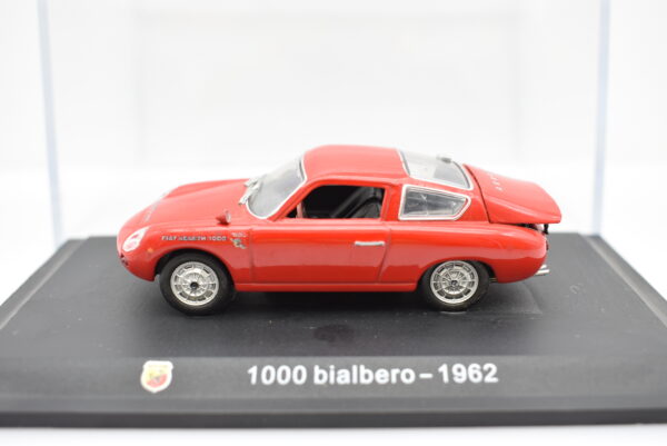 Modellino auto FIAT ABARTH 1000 BIALBERO 1:43 diecast modellismo collezione ixo - immagine 2