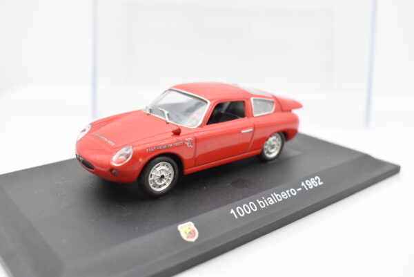 Modellino auto FIAT ABARTH 1000 BIALBERO 1:43 diecast modellismo collezione ixo - immagine 3