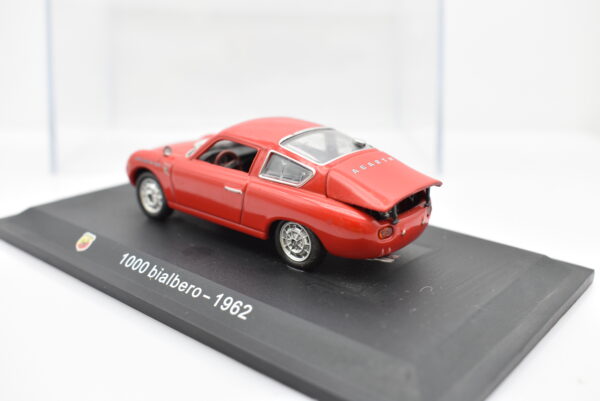 Modellino auto FIAT ABARTH 1000 BIALBERO 1:43 diecast modellismo collezione ixo - immagine 4
