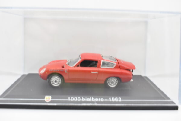 Modellino auto FIAT ABARTH 1000 BIALBERO 1:43 diecast modellismo collezione ixo - immagine 6