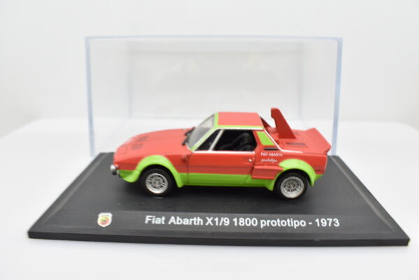 Modellino auto FIAT ABARTH X 1/9 IXO scala 1:43 diecast modellismo collezione