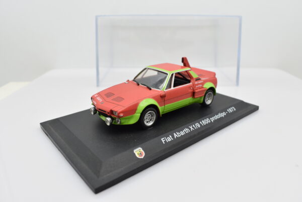 Modellino auto FIAT ABARTH X 1/9 IXO scala 1:43 diecast modellismo collezione - immagine 3